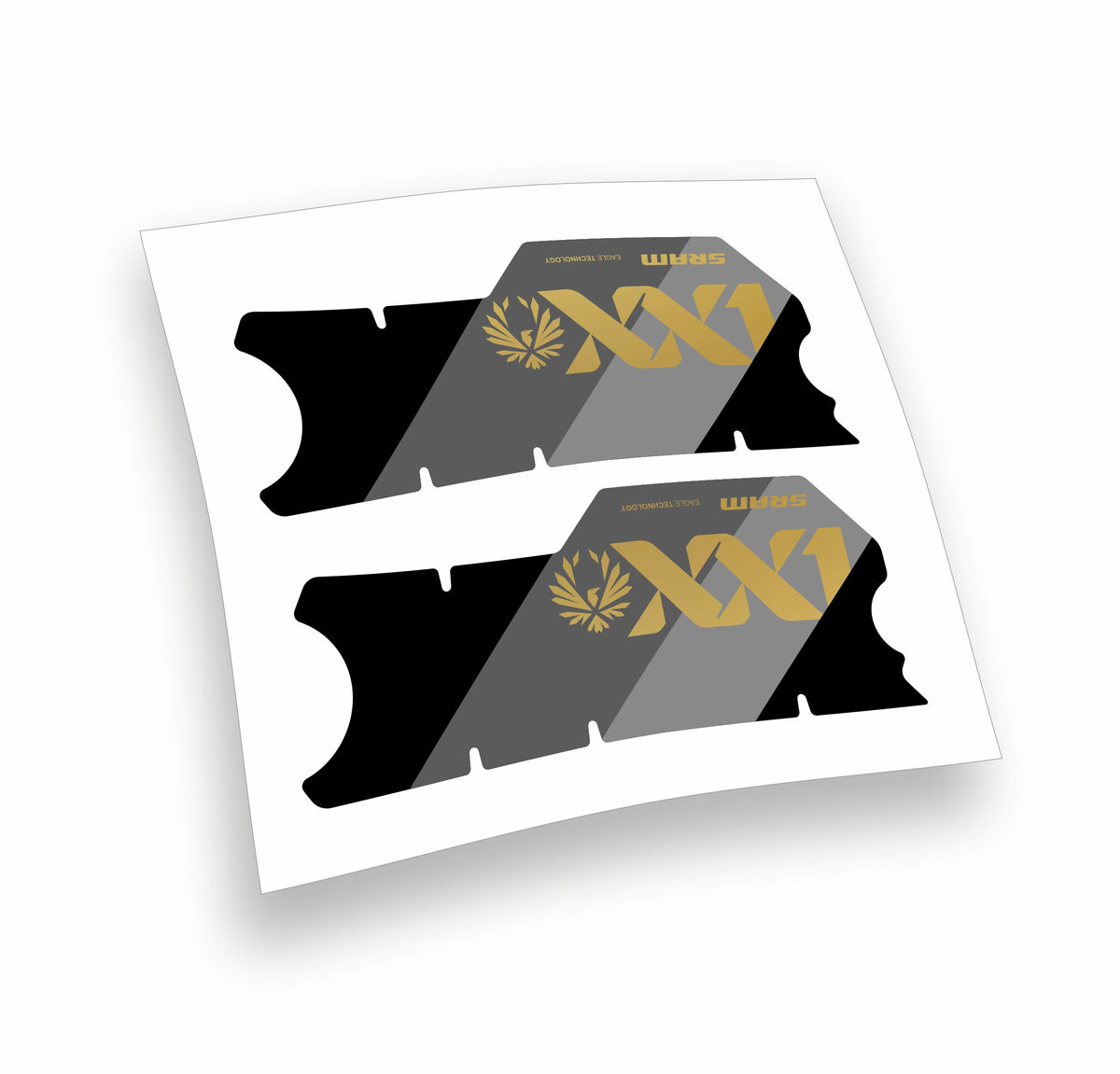 Sram XX1 Eagle Axs DUB adesivi sticker per pedivelle
