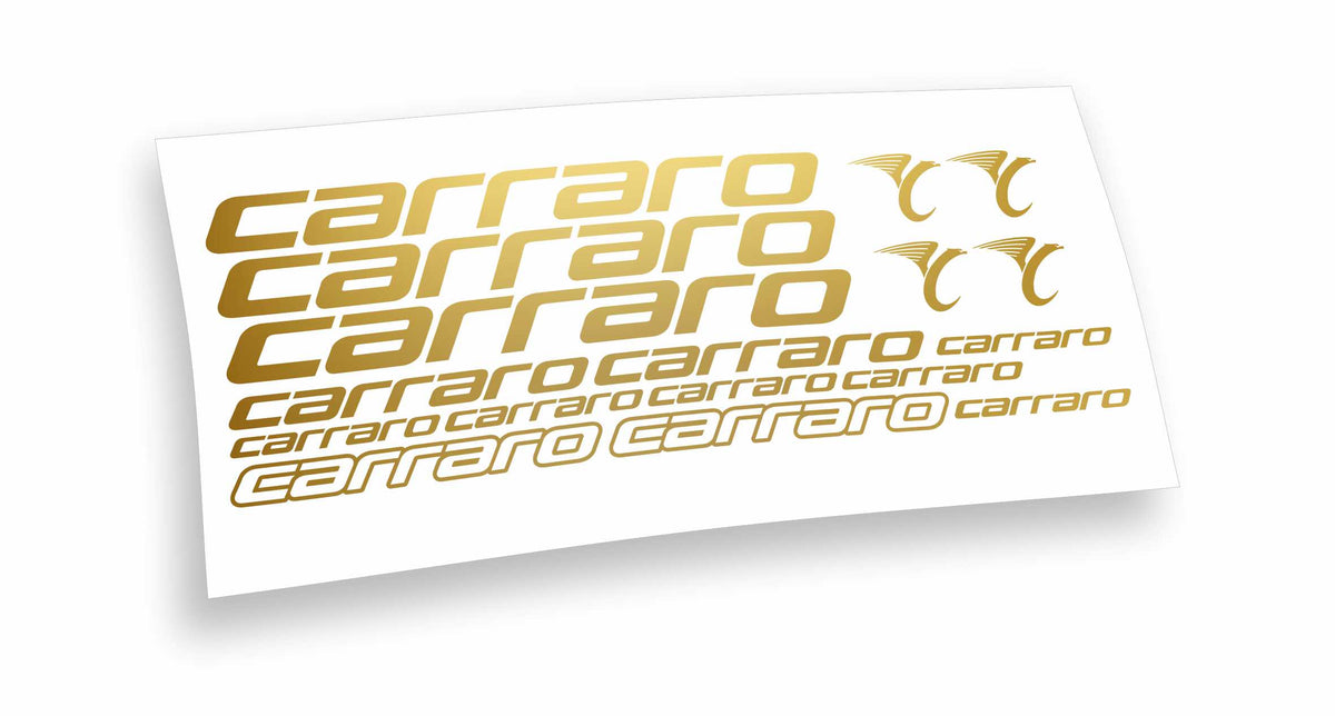 Carraro kit adesivi bicicletta da corsa e mountain bike colore personalizzato