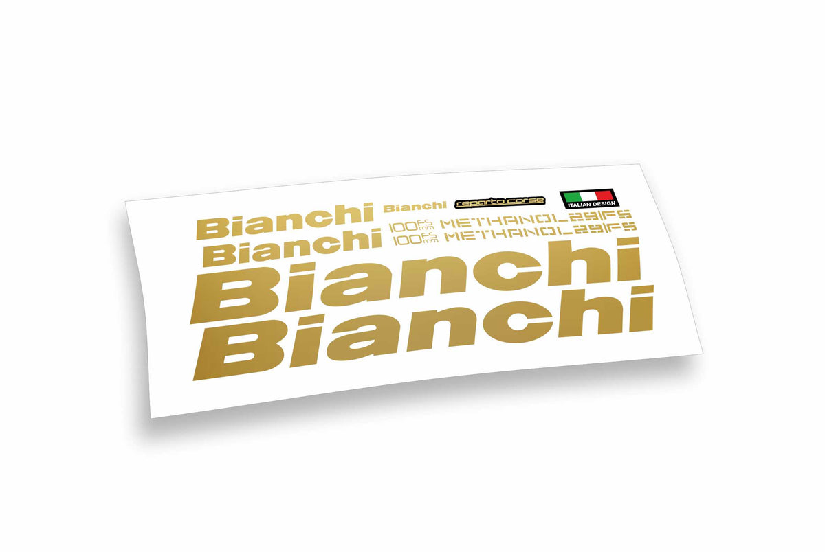 Bianchi Methanol 29 FS 2019 kit adesivi telaio mountain bike