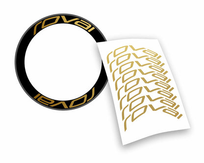 Kit adesivi/stickers cerchi bici bdc ROVAL profilo 60mm colori a scelta 8 pezzi wheel stickers
