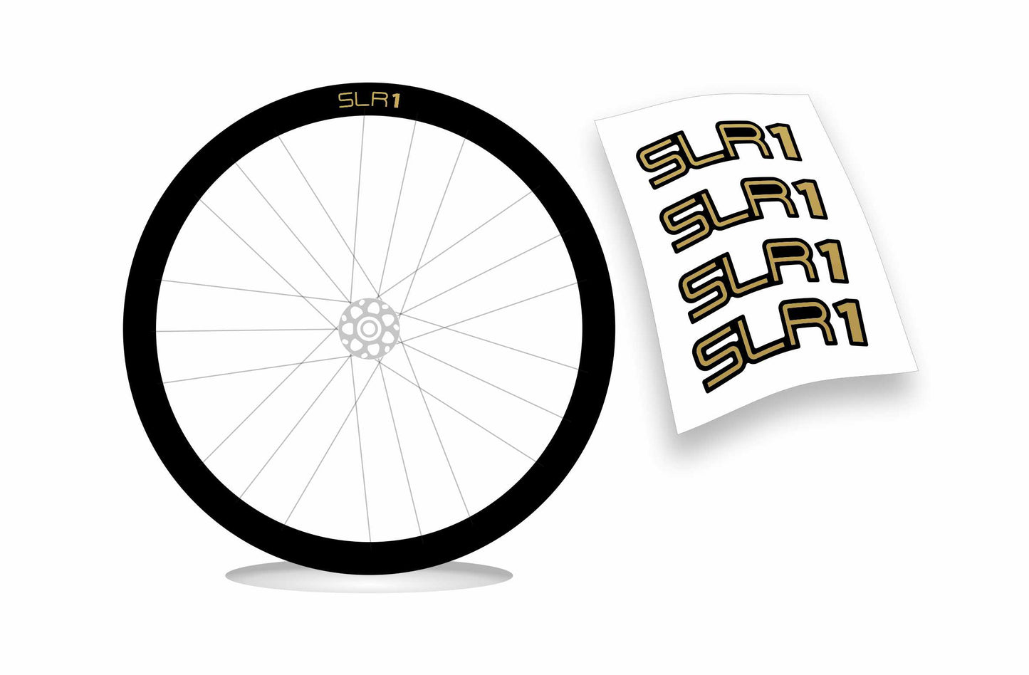 Giant slr 1 disc "42" adesivi per cerchio bici da corsa