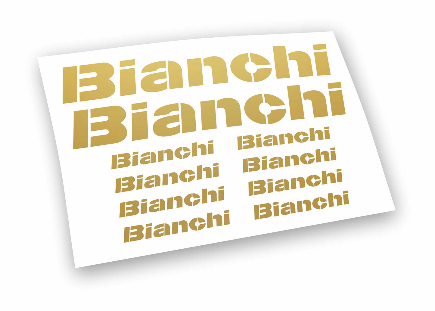 kit adesivi bicicletta bianchi colore personalizzato