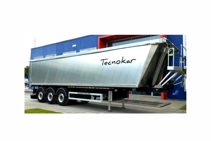 Tecnokar Trailers adesivi ribaltabile cassone semirimorchio 200cm x 28cm