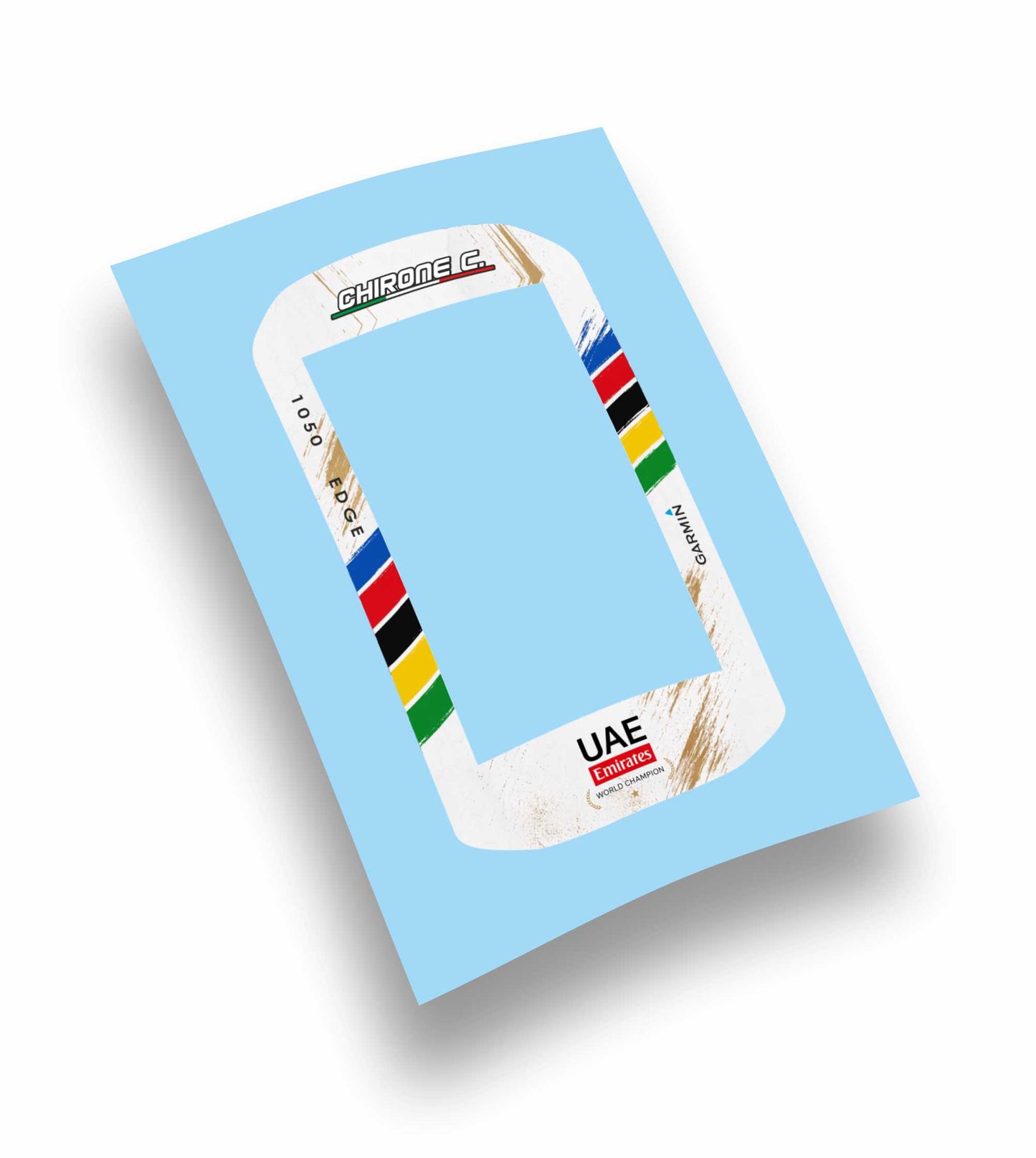 Adesivo cover schermo garmin edge 1050 personalizzato