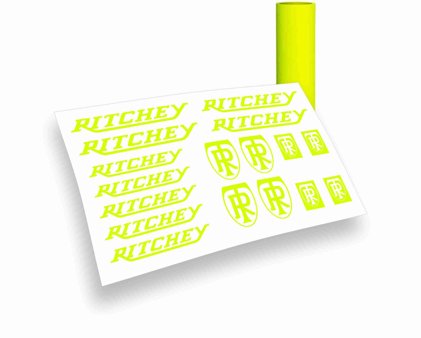Ritchey kit adesivi logo bicicletta mtb bdc colore personalizzato 18 pezzi