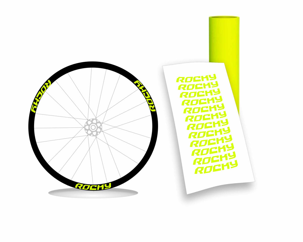 Rocky carbon kit adesivi per cerchi in carbonio mountain bike colore personalizzato