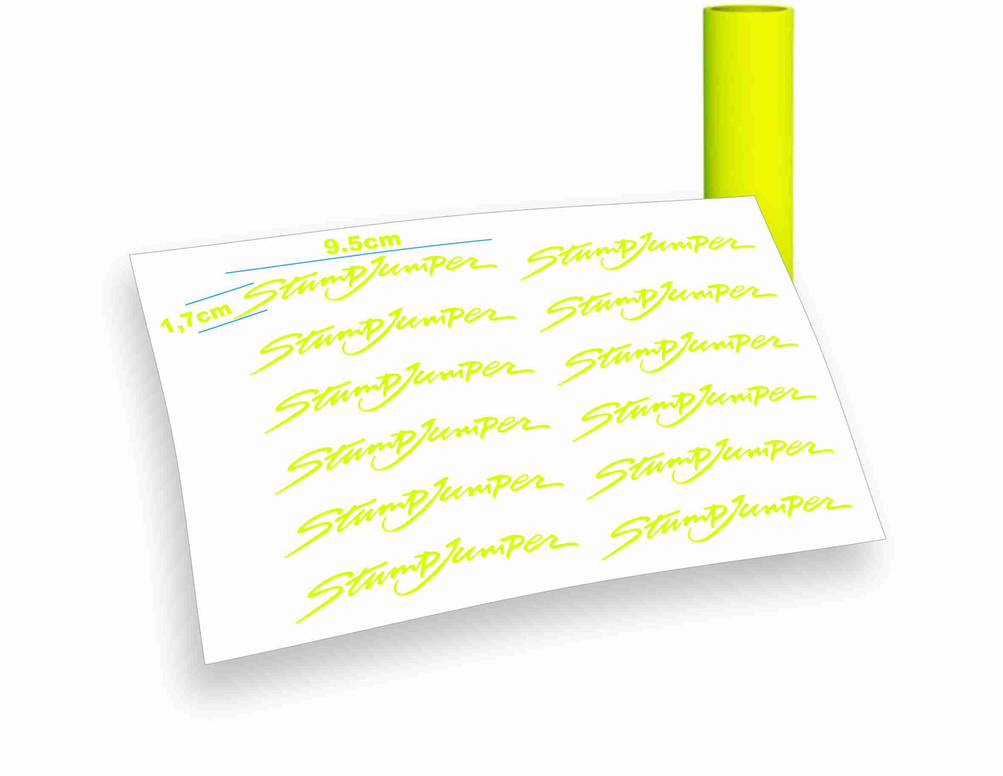 Kit adesivi Stump Jumper per cerchio bici mountain bike colore personalizzato