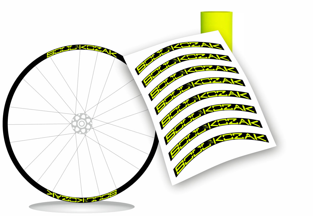 Soul Kozak kit adesivi cerchi bici mountain bike colore personalizzato