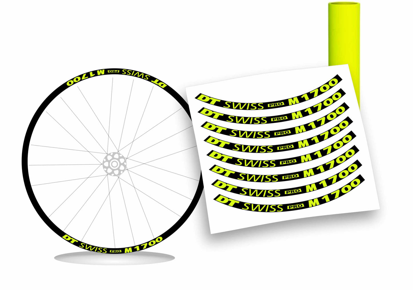 DT SWISS M 1700 adesivi per ruote