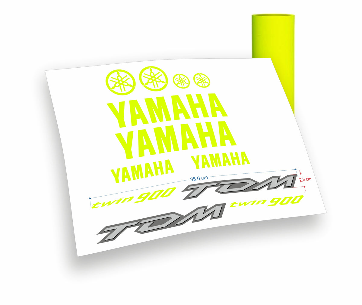yamaha twin900 TDM Kit adesivi stickers decalcomanie moto