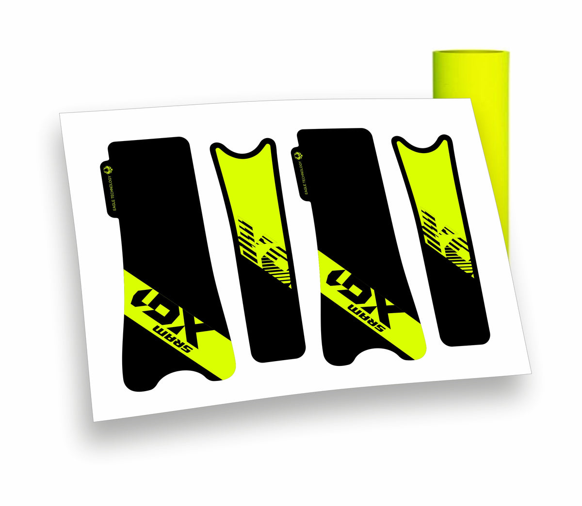 Sram x01 eagle adesivi stickers pedivelle