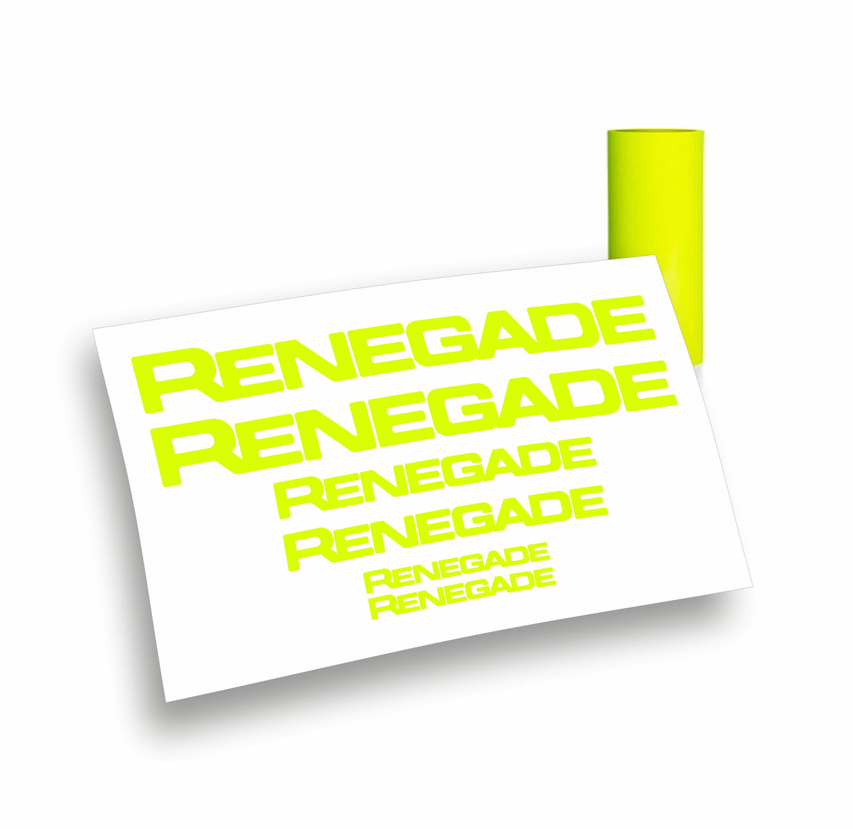 Jeep Renegade Kit adesivi Auto 6 pz.