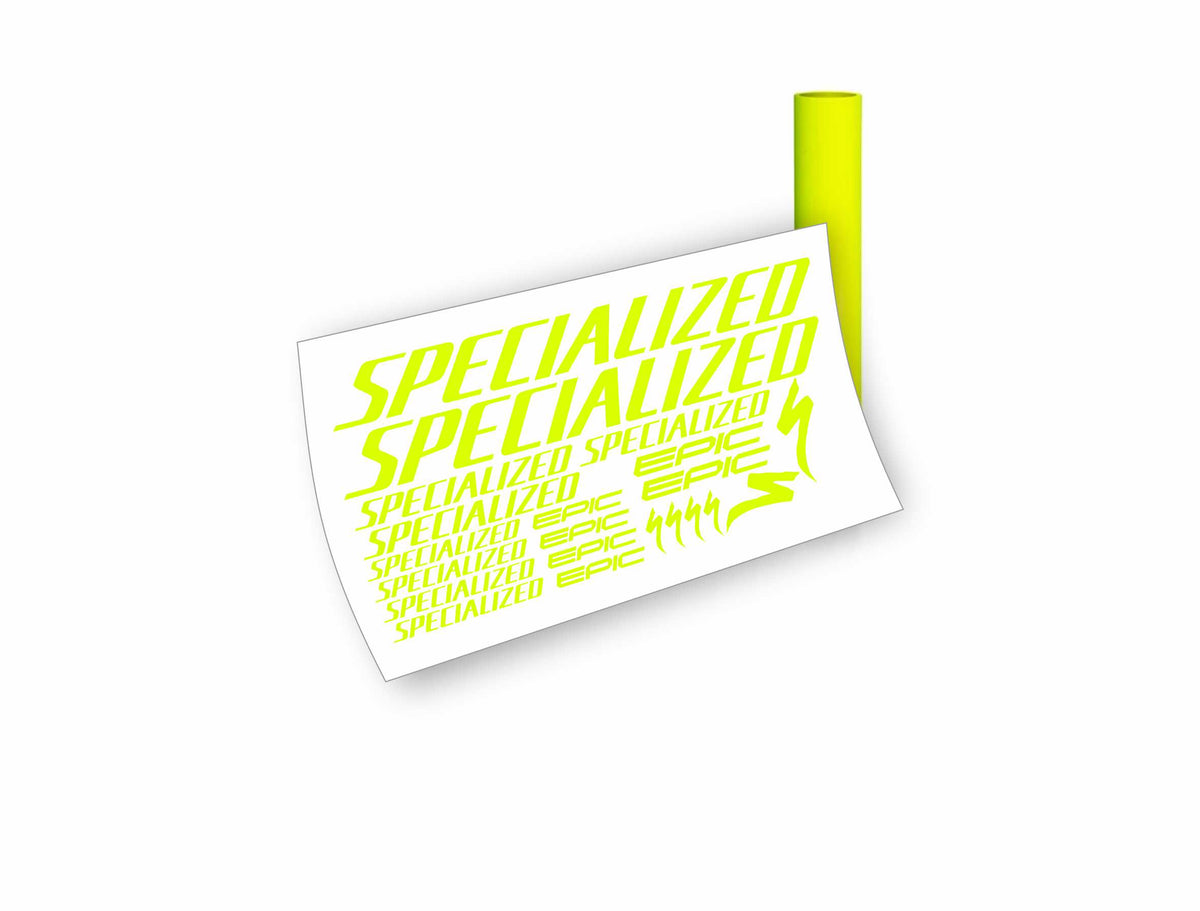 Specialized Epic kit adesivi bicicletta mtb colore personalizzato 21 pezzi