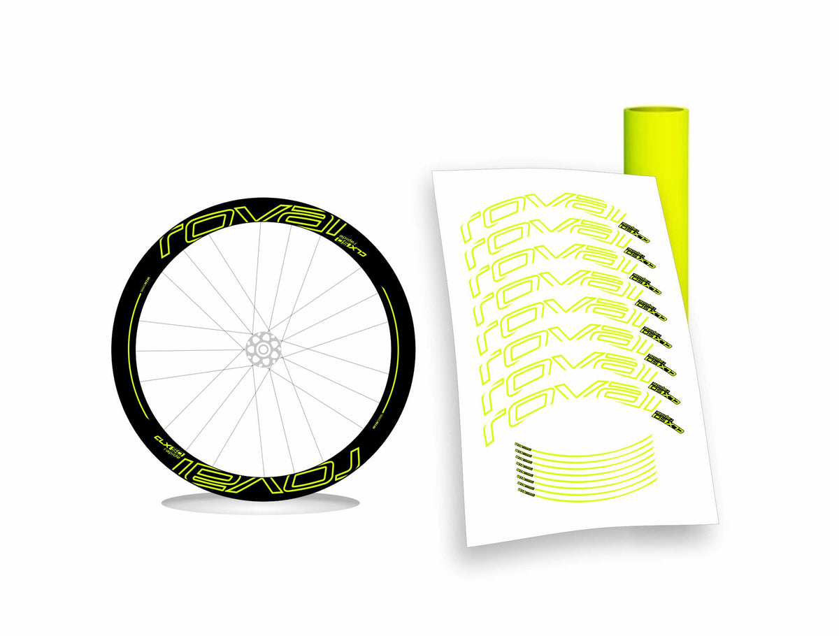 Roval CLX 50 rapide kit adesivi per cerchi bicicletta da corsa