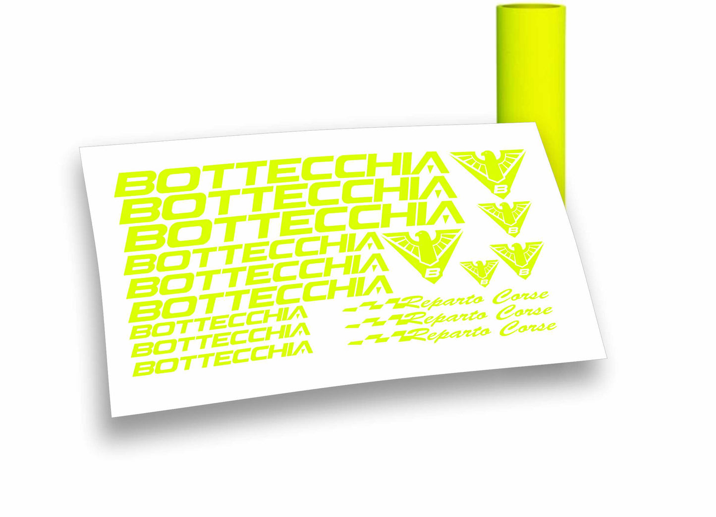 Bottecchia Reparto Corse kit adesivi completo 17 pezzi per mountain bike e bici da corsa