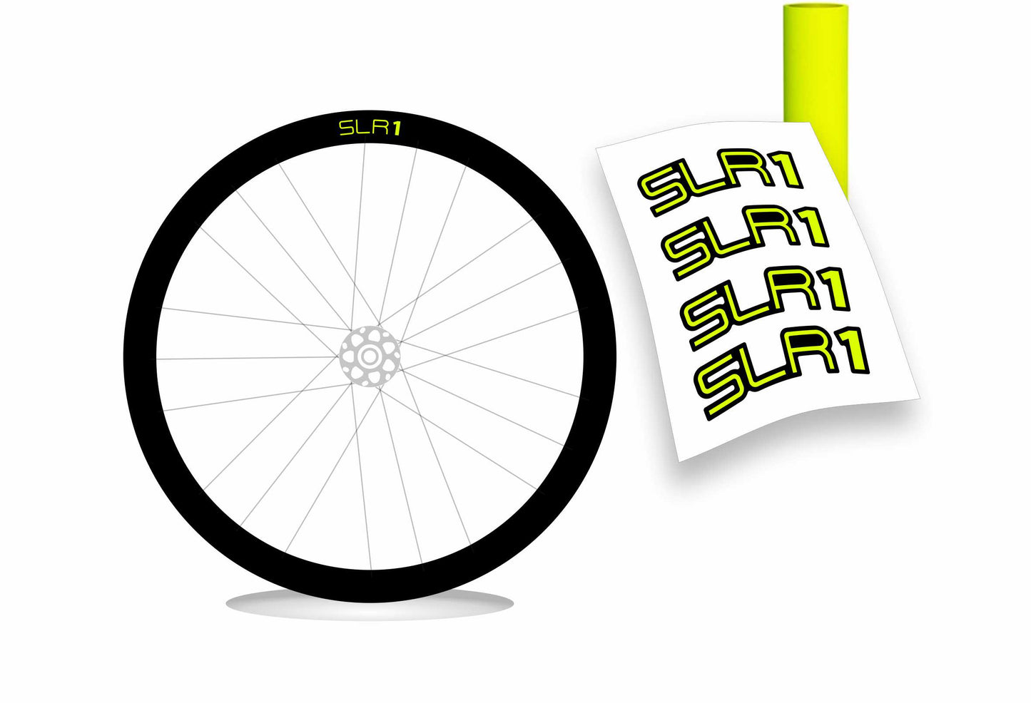 Giant slr 1 disc "42" adesivi per cerchio bici da corsa