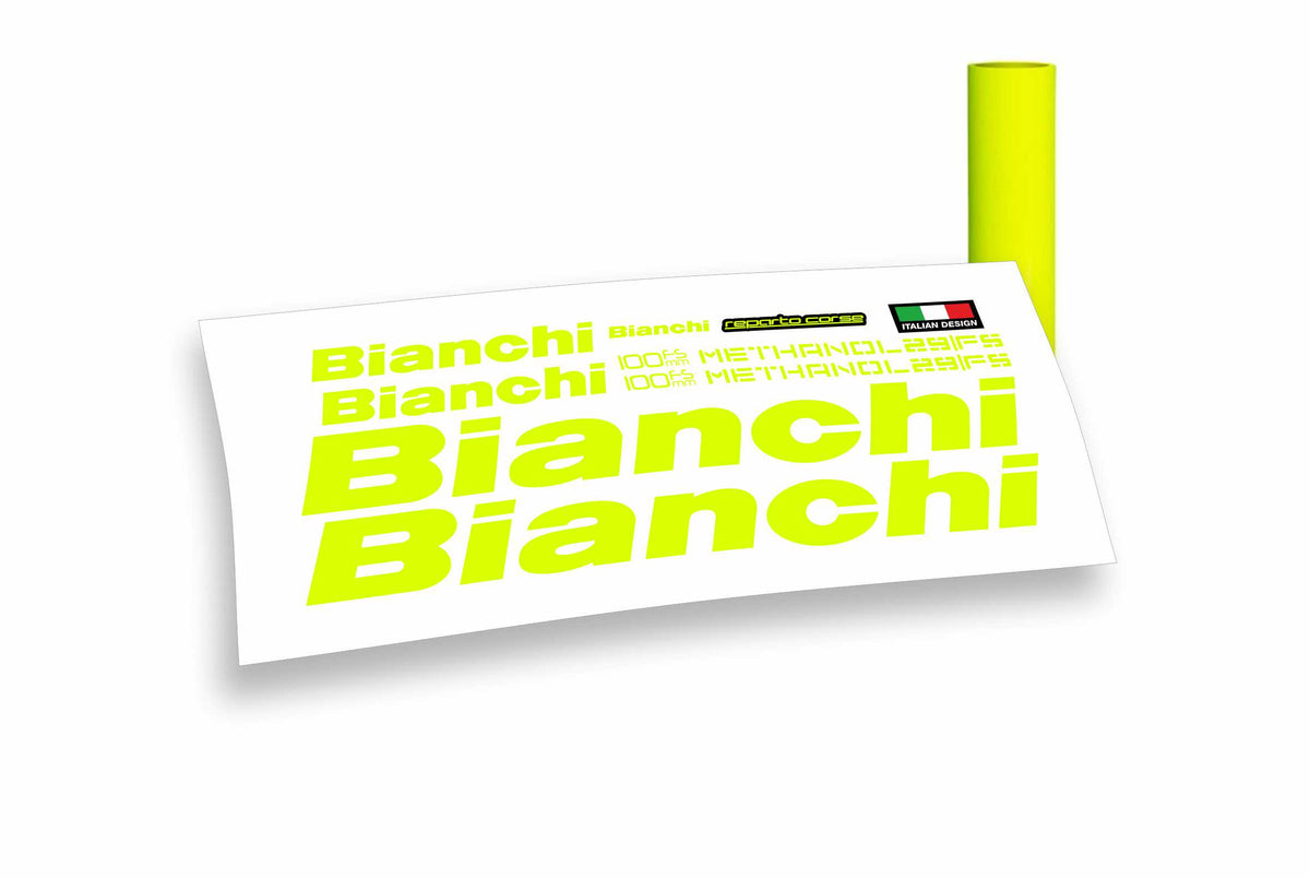 Bianchi Methanol 29 FS 2019 kit adesivi telaio mountain bike