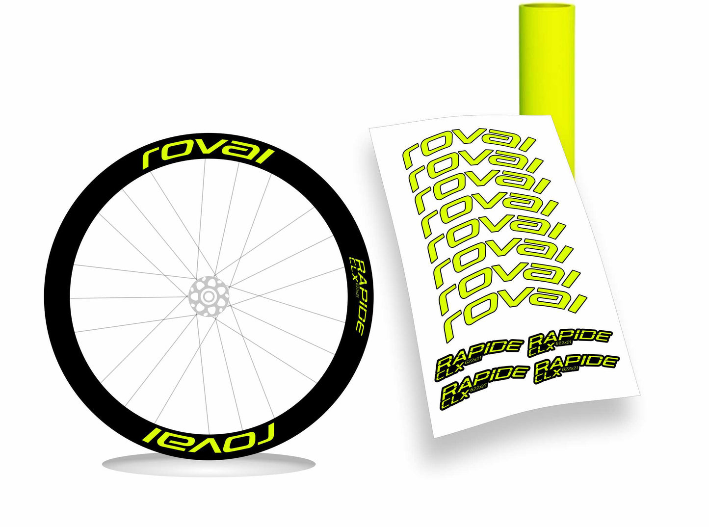 ROVAL Rapide CLX adesivi stickers ruote