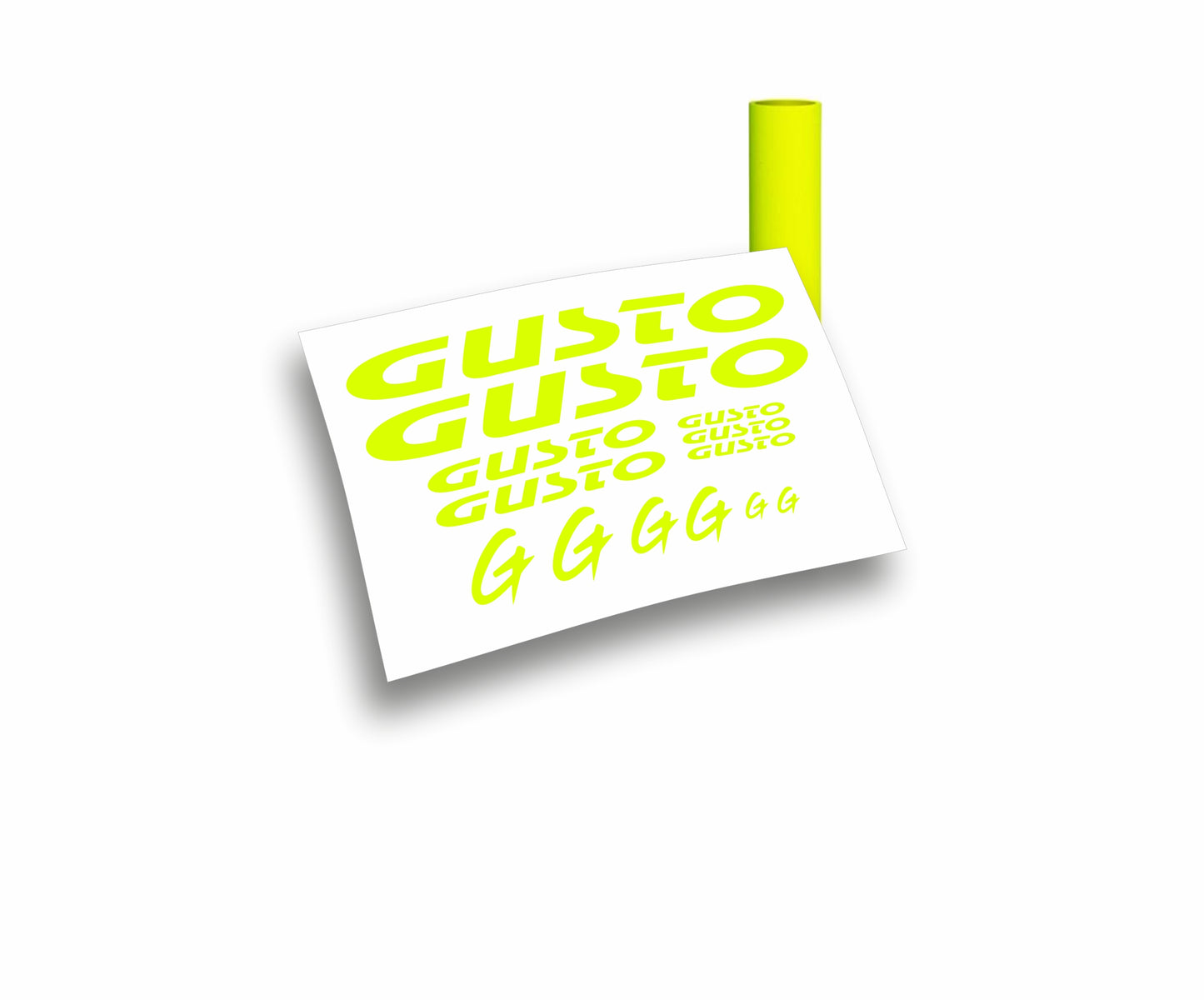 Gusto adesivi per bici colore personalizzato