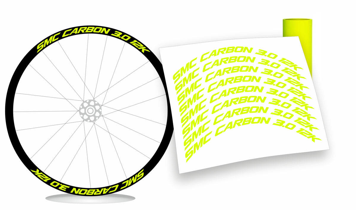SMC Carbon 3.0 12K kit adesivi personalizzati