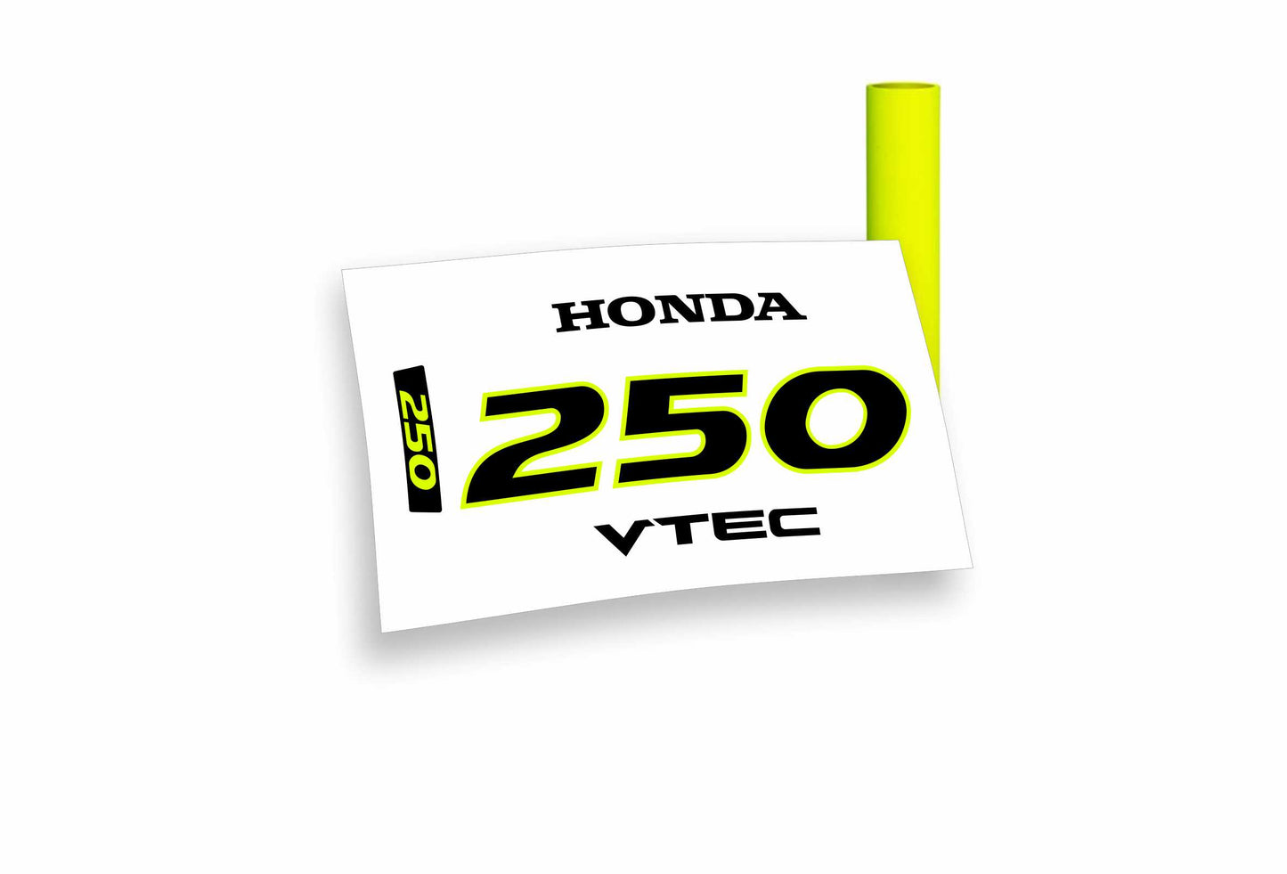 Honda 250 vtec adesivi sticker motoscafo barche motore