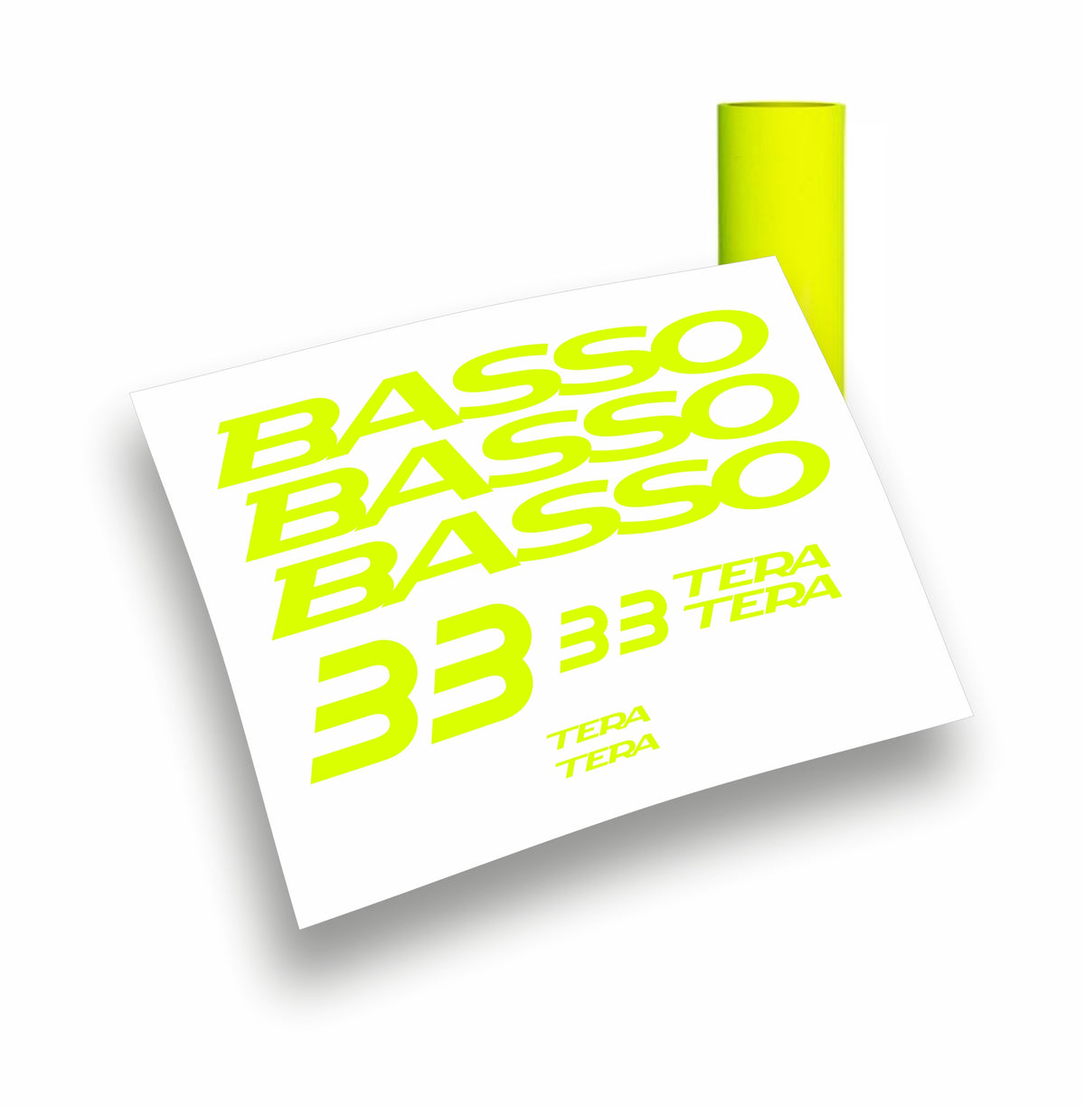 basso tera kit adesivi bicicletta