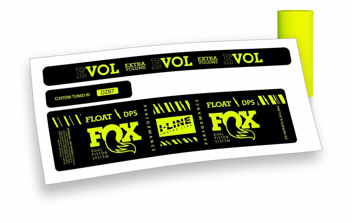 Fox Float DPS Evol Performance 2019/20 adesivi per ammortizzatore posteriore