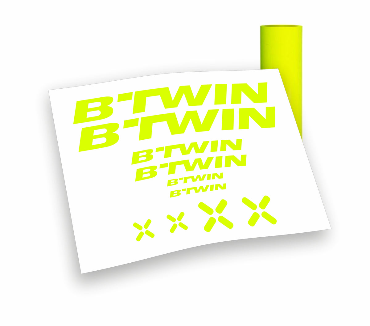 Kit Adesivi BTWIN personalizzati per telaio