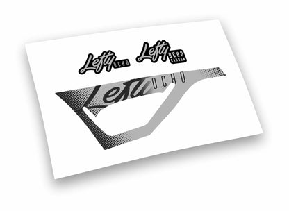 Lefty Ocho kit completo adesivi per forcella e parastelo