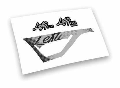 Lefty Ocho kit completo adesivi per forcella e parastelo