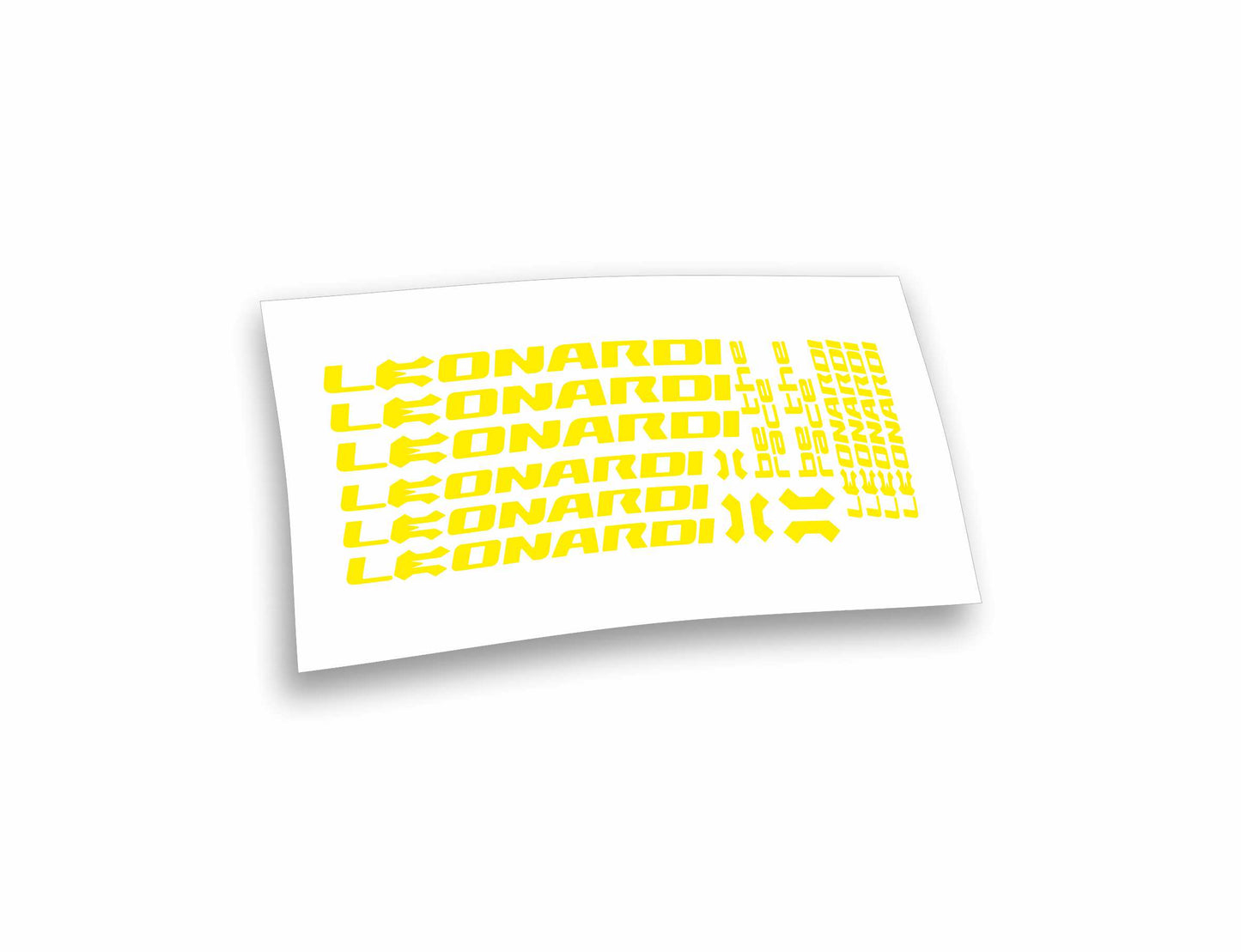 Leonardi kit adesivi completo per mountain bike 14 pezzi