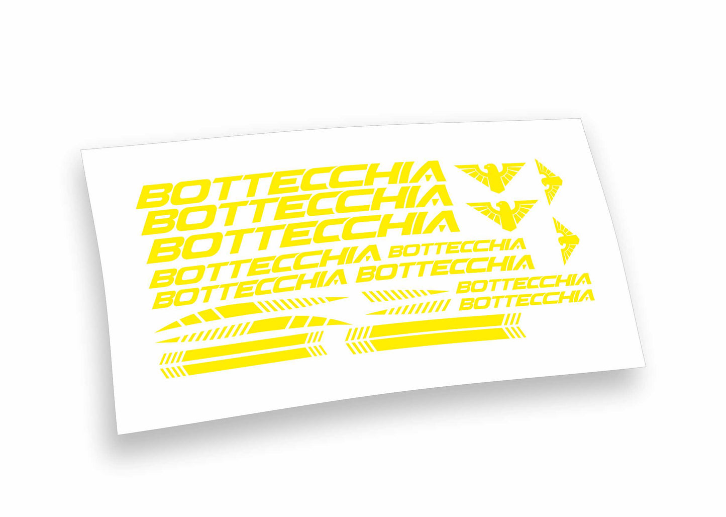 Bottecchia kit adesivi completo 22 pezzi per mountain bike e bici da corsa