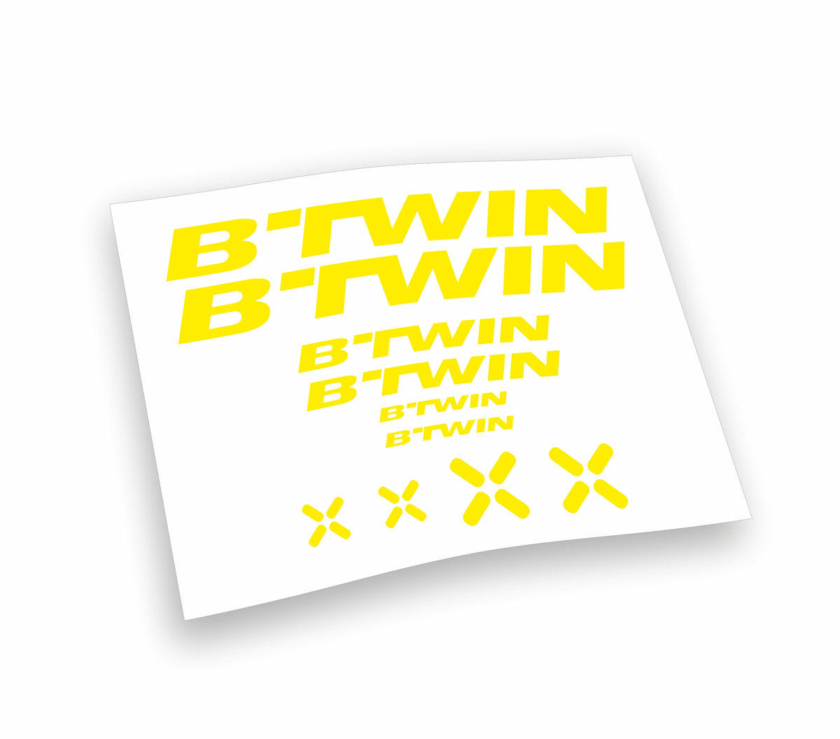 Kit Adesivi BTWIN personalizzati per telaio