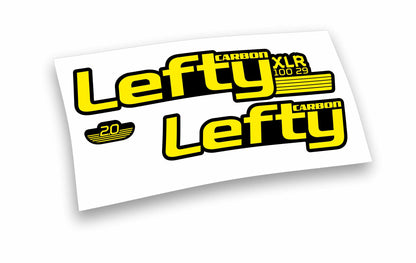 Lefty XLR Carbon 100 29 anno 2017 - Kit adesivi forcella personalizzabile