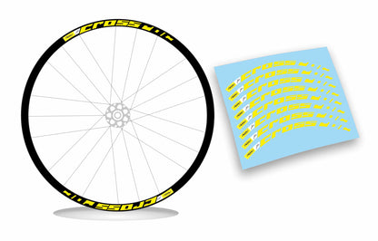 Adesivi cerchi bici mtb MAVIC CROSSROC Anche fluorescente 26-27,5-29 pollici
