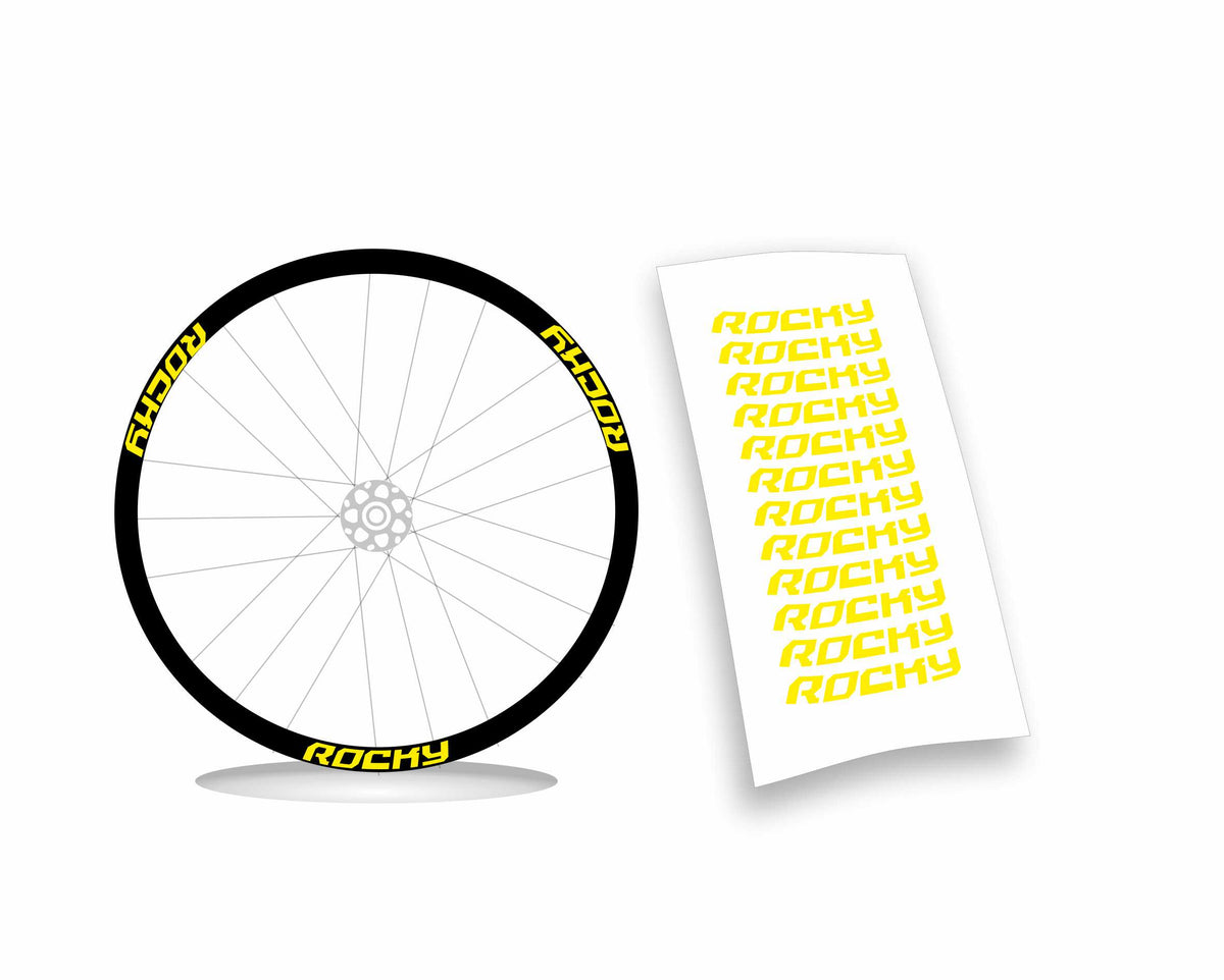 Rocky carbon kit adesivi per cerchi in carbonio mountain bike colore personalizzato