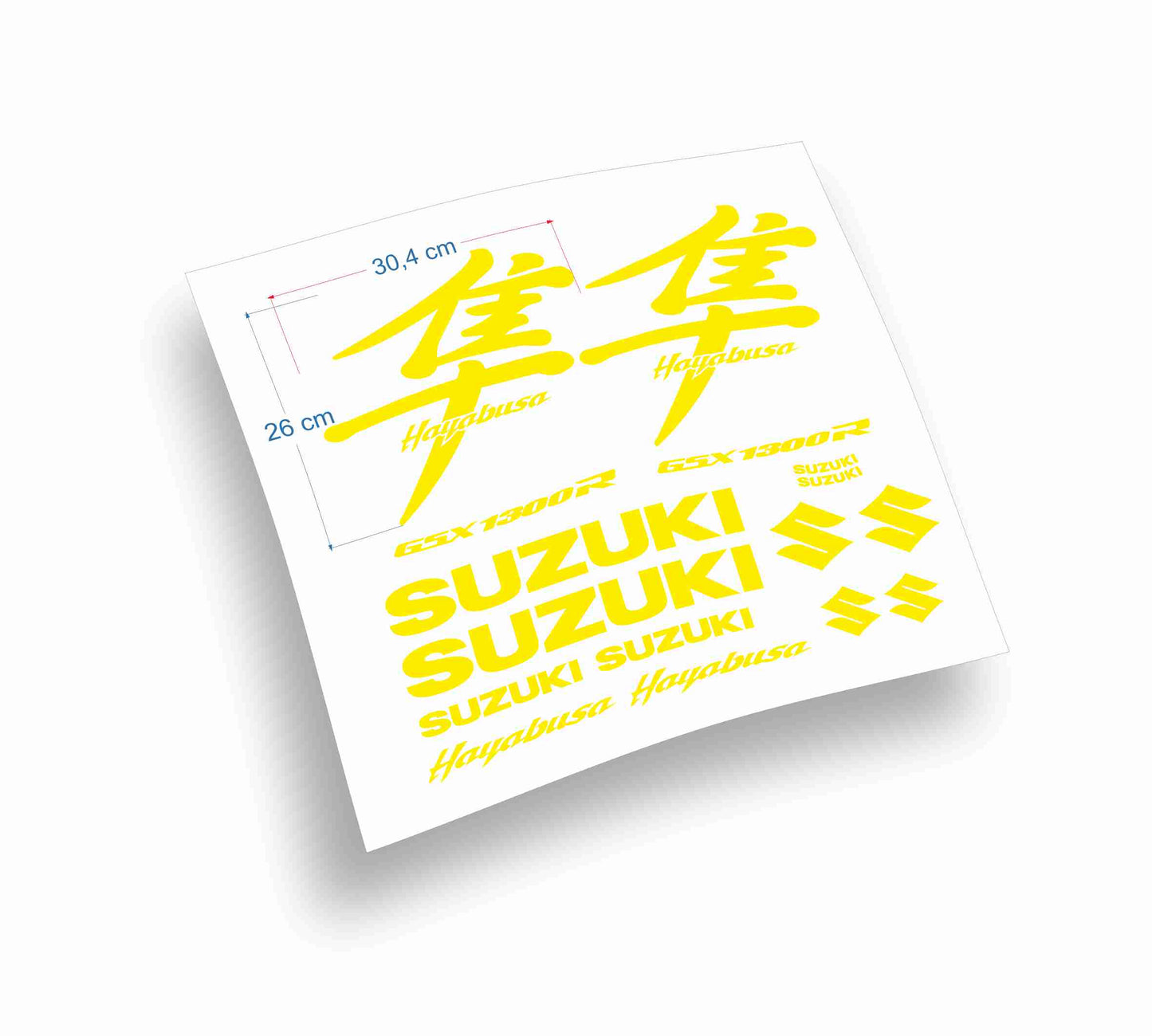 Suzuki Yayabusa Gsx1300R kit adesivi personalizzati