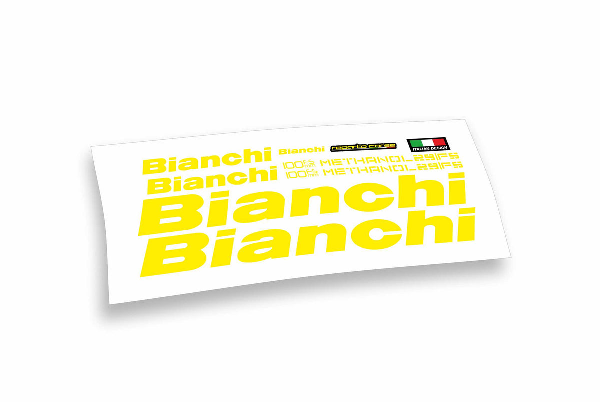 Bianchi Methanol 29 FS 2019 kit adesivi telaio mountain bike