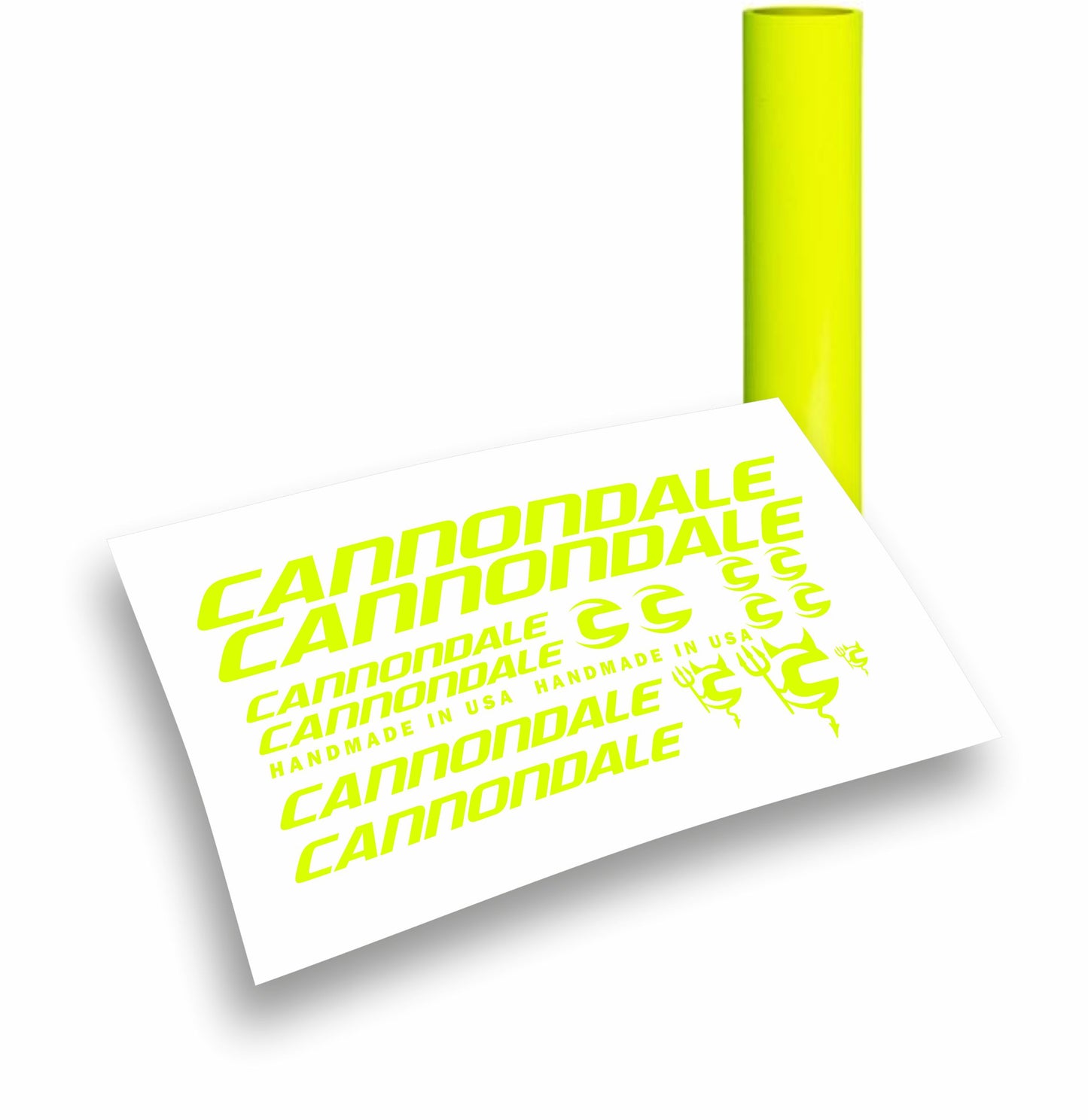 Cannondale kit adesivi per mountain bike completo 14 pezzi