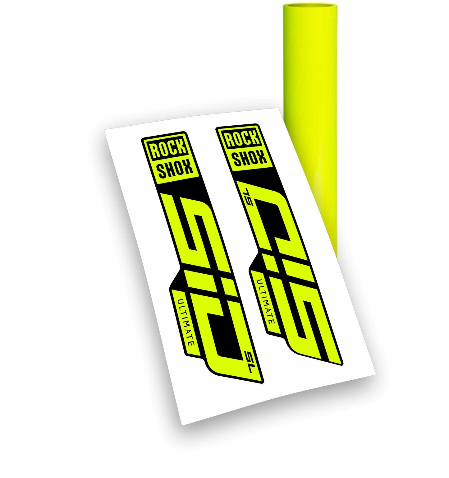 Rock Shox kit sid ultimate sl 2021 adesivi bicicletta colore personalizzato con fondo