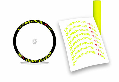 dura-ace c50 shimano kit adesivi stickers per ruote