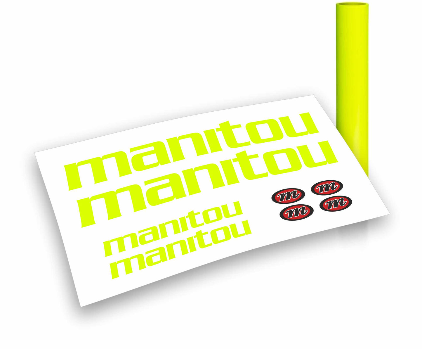 adesivi forcella manitou colori a scelta anche fluo mtb-8pz  stickers fork