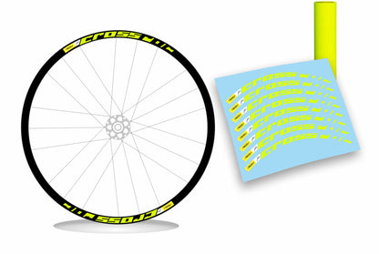 Adesivi cerchi bici mtb MAVIC CROSSROC Anche fluorescente 26-27,5-29 pollici