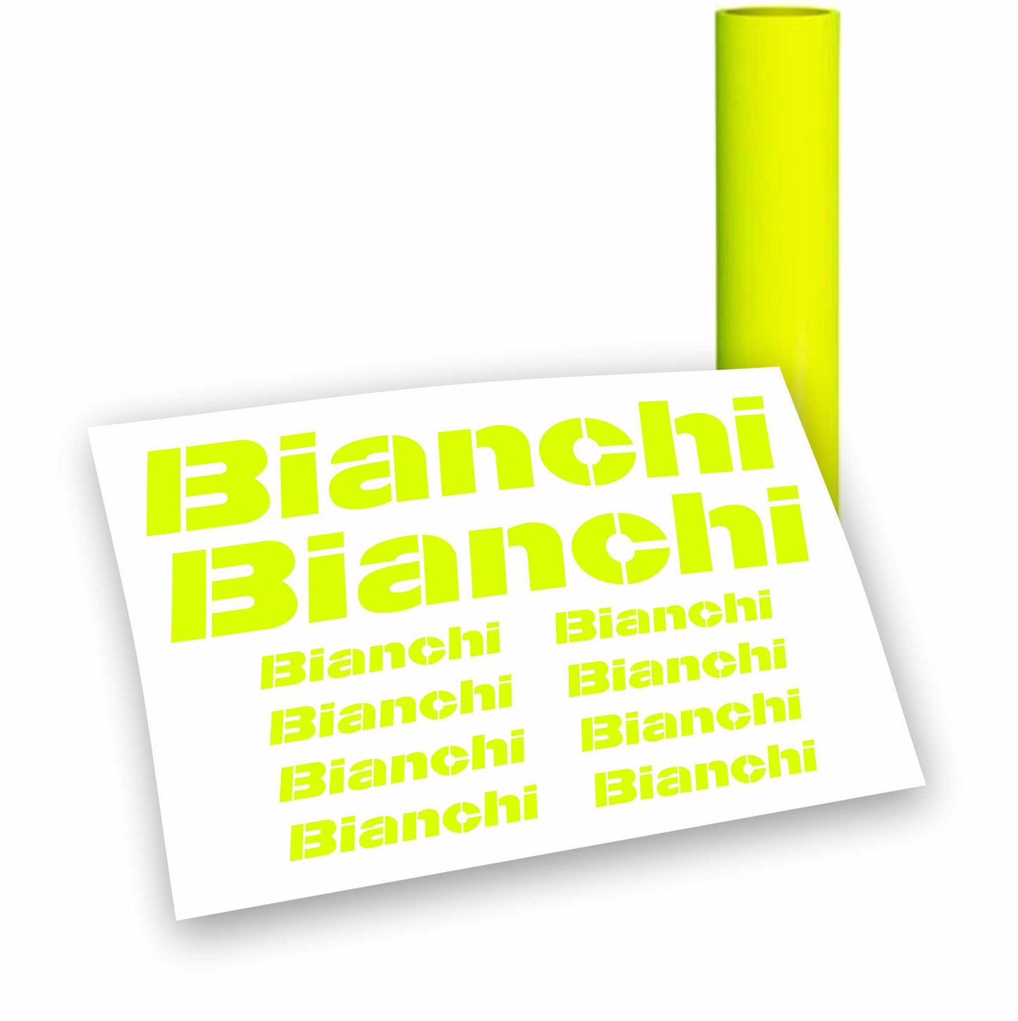 kit adesivi bicicletta bianchi colore personalizzato