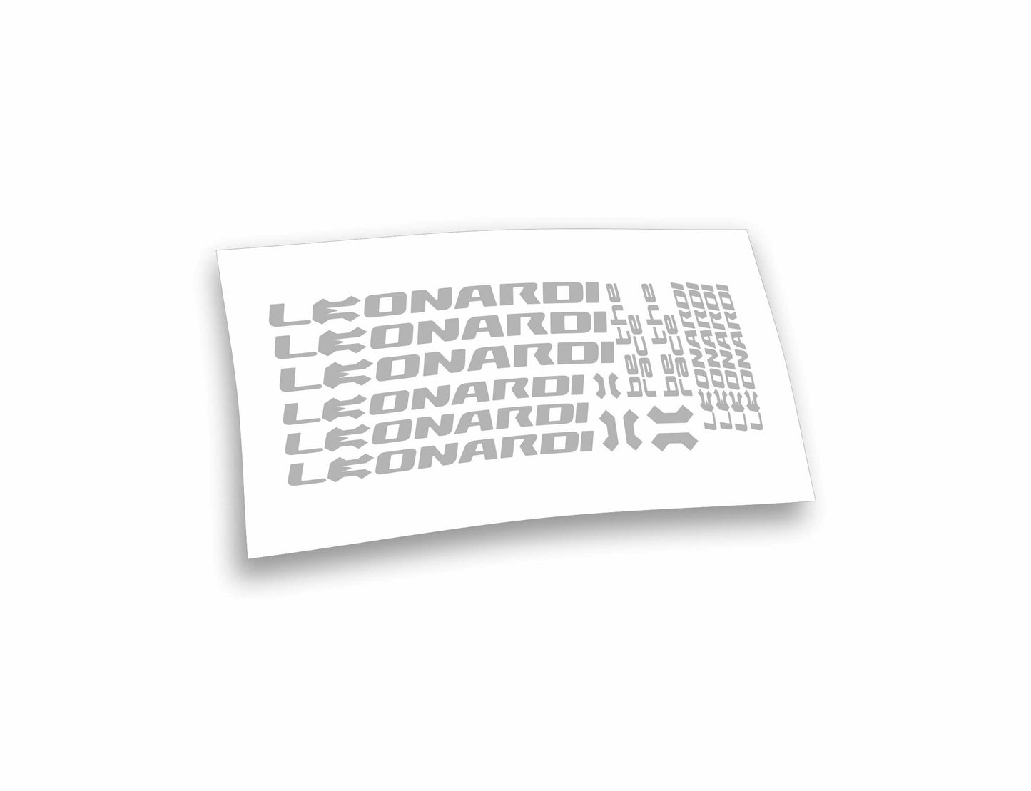 Leonardi kit adesivi completo per mountain bike 14 pezzi