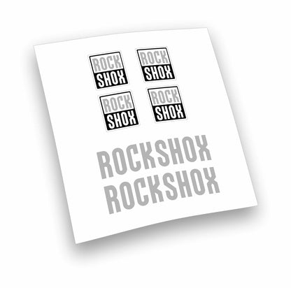Kit adesivi forcella bicicletta mtb rock shox stickers fork