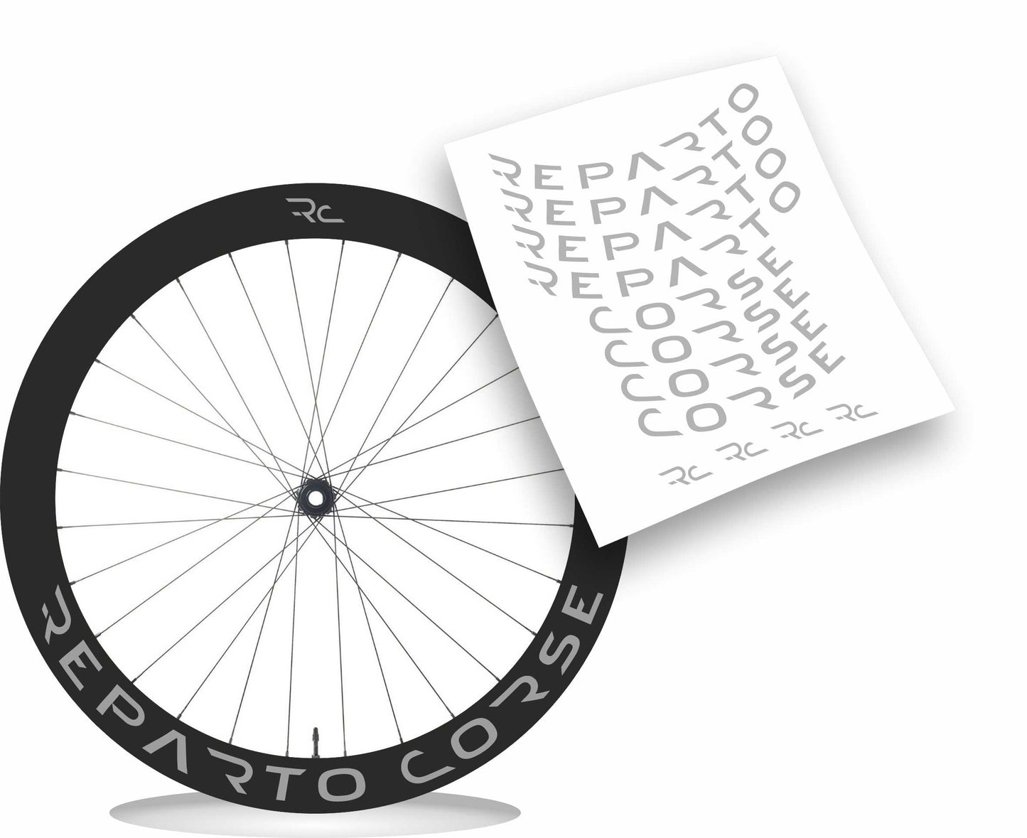 Bianchi reparto corse adesivi cerchi