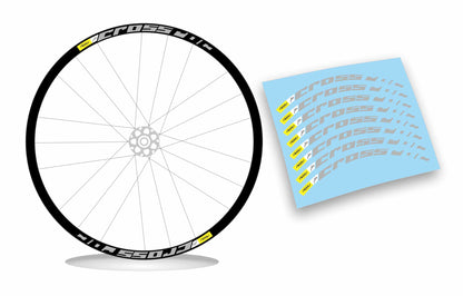 Adesivi cerchi bici mtb MAVIC CROSSROC Anche fluorescente 26-27,5-29 pollici