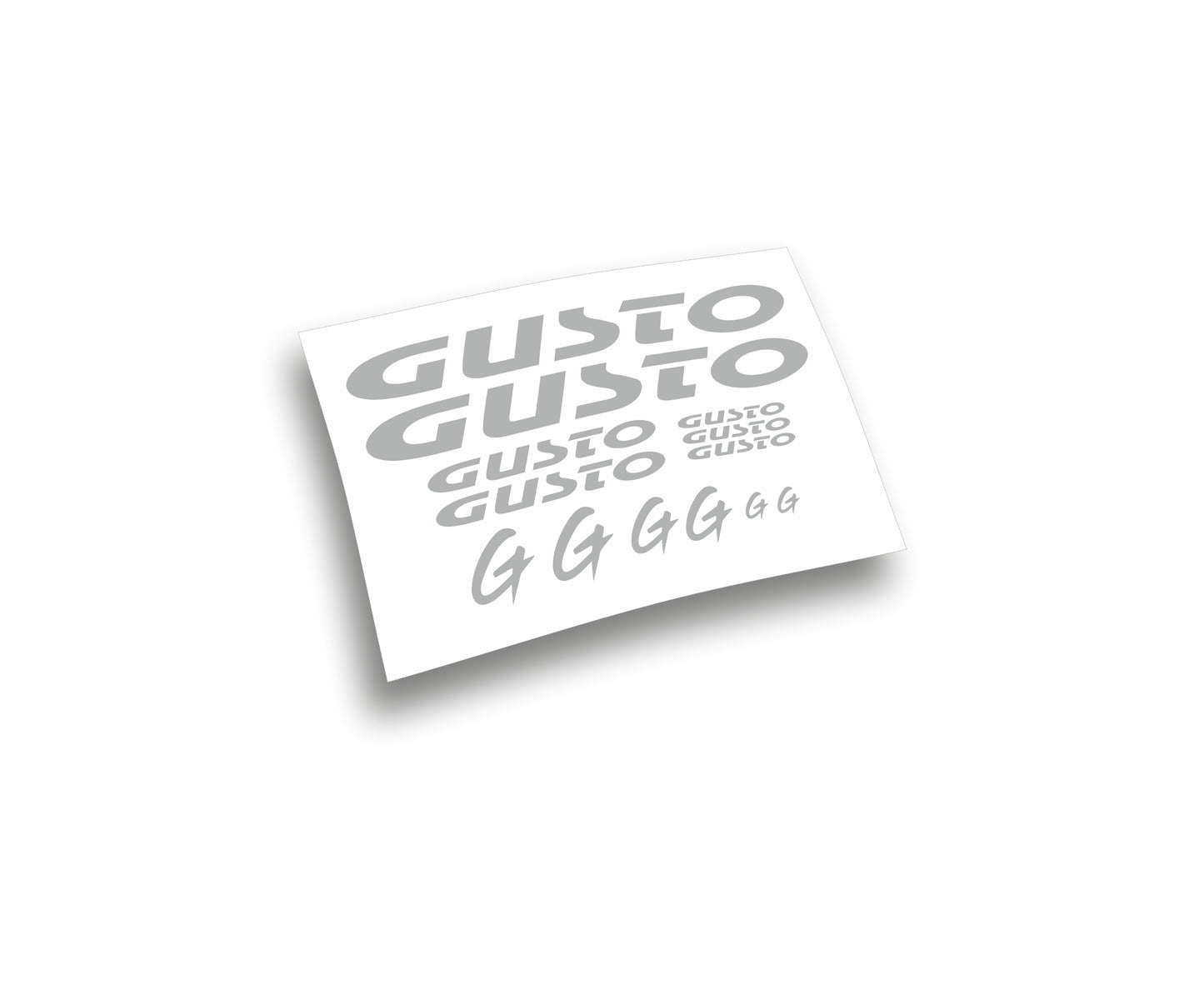 Gusto adesivi per bici colore personalizzato