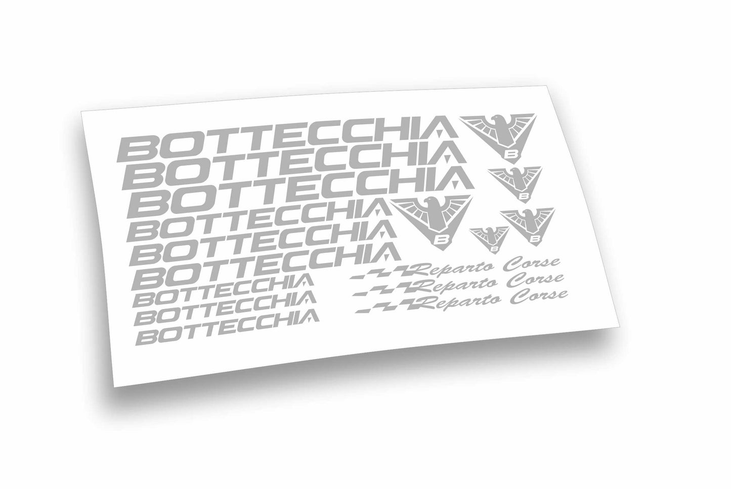 Bottecchia Reparto Corse kit adesivi completo 17 pezzi per mountain bike e bici da corsa